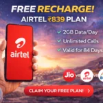 Airtel ₹839 Recharge Plan