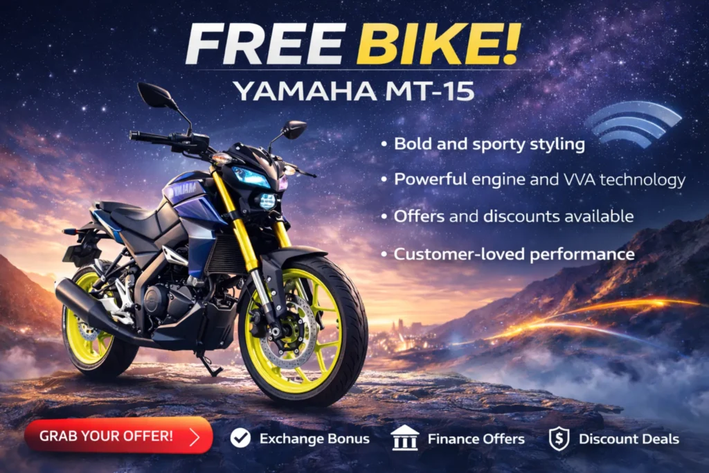 Latest Yamaha MT-15 Offers
