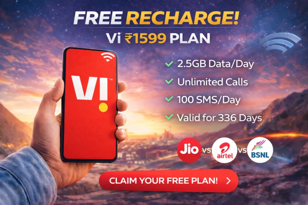 Vi ₹1599 Recharge Plan
